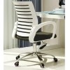 Кресло офисное  SitUp MIX 600 White chrome (сетка Black/ Black)*